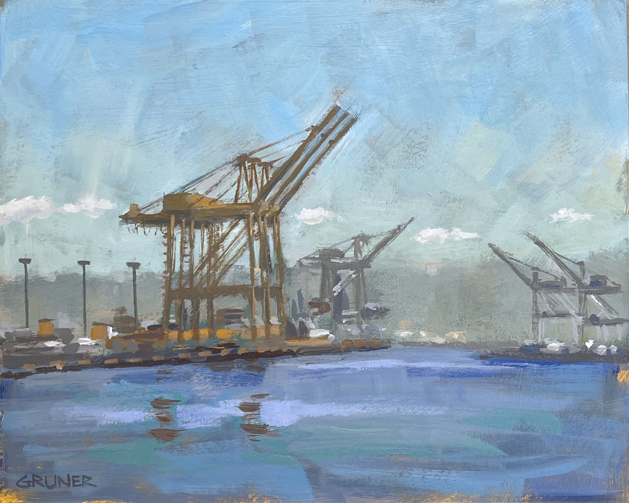 Seattle Container Cranes